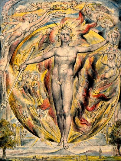 Le Soleil à Sa Porte Orientale - William Blake